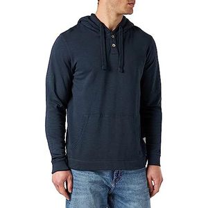 TOM TAILOR Uomini Naturally Dyed Hoodie 1031643, 10668 - Sky Captain Blue, M