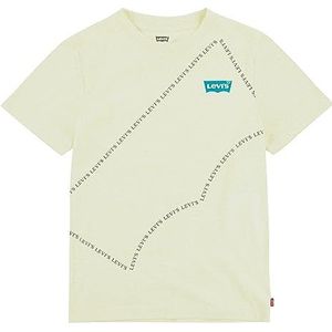 Levi's Kinderen LVB Word UP Batwing T-stuk, Lichtgroen, 24 Maanden
