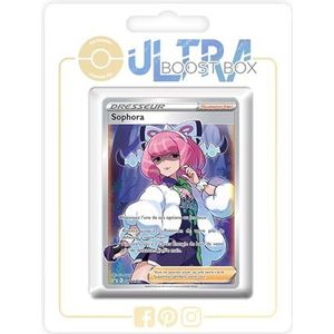 Sophora (Klara) SWSH302 Full Art - Ultraboost X Epée et Bouclier 6 Règne de Glace - Doos met 10 Franse Pokemon kaarten