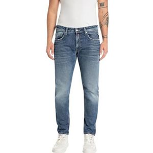 Replay Heren Willbi Original Jeans, 009, medium blue., 27W x 30L