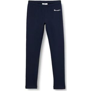 Champion Legacy Legacy American Classics G - Light Stretch Fleece Leggings, Marineblauw, 5-6 jaar Meisjes FW23, Blu Marino