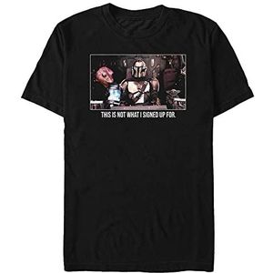 Star Wars Unisex Squad Goals Organic T-shirt met korte mouwen, zwart, XL