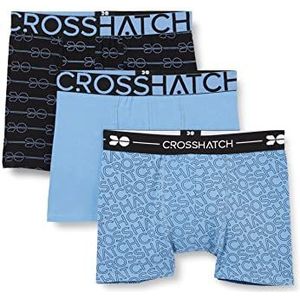 Crosshatch Heren RASKE Boxershorts Riviera, XXL