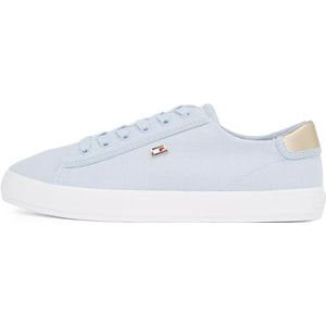 Tommy Hilfiger - Sneakers - Donkerblauw - Katoen - Sportief Design