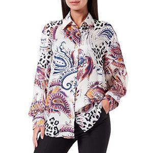 Just Cavalli Hemd, 102S off-white, 46 dames
