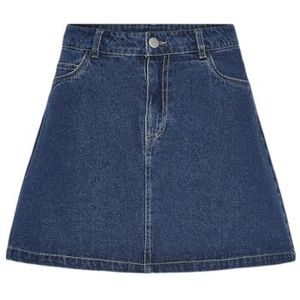 Pieces - Abbi - Spijkerrok - Mêlee - Katoenmix - A-lijn Mini