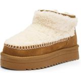 Ara - Alaska - Kuitlaarzen - Cognac/Crème - Plateau