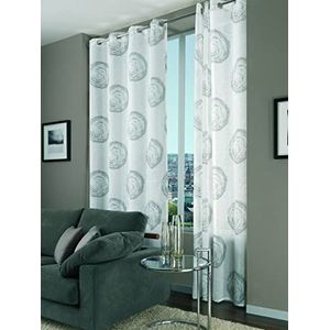Home Collection vor129, gordijn Vortex 280x140x280 cm grijs