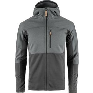 Fjallraven 82257-048-020 Abisko Trail Fleece M Sweatshirt Heren Iron Grey-Grey Maat XS