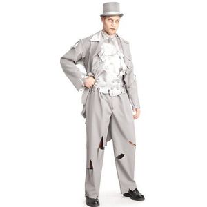 Rubie's Co Dead Groom kostuum, grijs, standaard (kostuum)