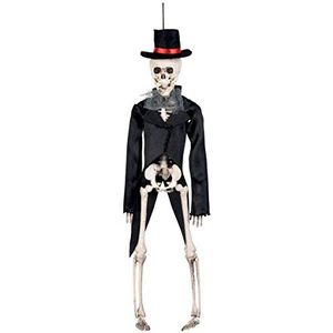 Boland 72090 - decoratieve figuur skeletbruidegom, Halloween-accessoire, Halloween-feest