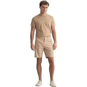 GANT Heren MD. Relaxed casual shorts, Dark Kaki, Standard, khaki (dark khaki), 29W