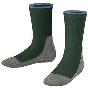 FALKE Uniseks-kind Sokken Active Everyday K So katoen functioneel materiaal dun ademend 1 paar, Groen Deep Green 7401, 23-26