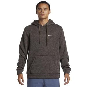 Quiksilver Keller Sweatshirt Met Rits Bruin Man