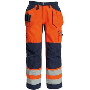 Tranemo 4850-44-93-C148 ambachtsman broek CE-ME HV maat C148 in oranje/marineblauw