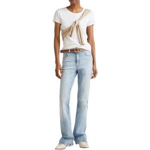 United Colors of Benetton Shirt G/C M/M 1091D1M10 trui, wit optisch 101, M dames, optisch wit 101, M