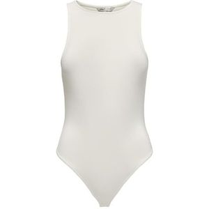 ONLY - ONLLONE - Shirt Body - Wit - Aansluitende Pasvorm - Mouwloos