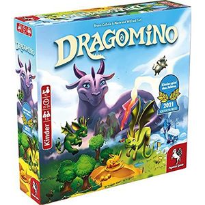 Pegasus Spiele 57111G Dragomino *Kinderspel van het jaar 2021*,Meerkleuren