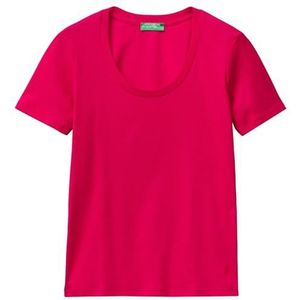 United Colors of Benetton T-shirt, Donkerrood 19D, S