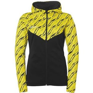 uhlsport Voetbal Progressive 28 Multi Hood Jas - Dames Trainingsjack Sportjack Sweatshirt met Capuchon en Opstaande kraag