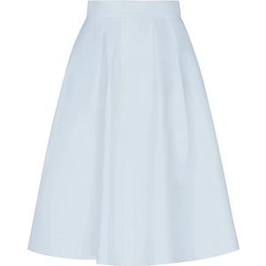 APART satijnen rok van matglanzend satijn, lichtblauw, 38