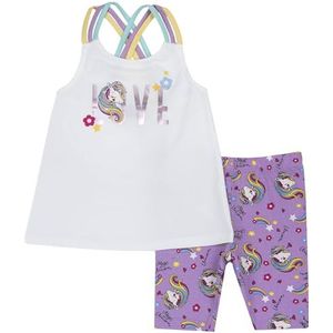 Chicco 2-Delige Set Van T-Shirt En Korte Broek meisjes, Lille, 8A, Design in Italië