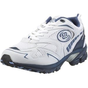 Brütting Viper 11053, heren sportschoenen - running, wit, (wit-blauw-zilver), wit, 39 EU