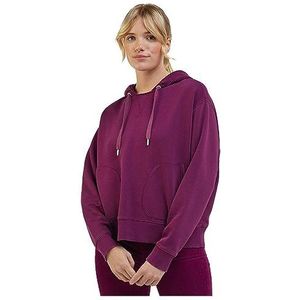 Lee Dames Relaxed Hoodie Hooded Sweatshirt, lila, 3XL