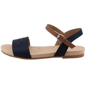 Tom Tailor Damessandalen 5390220026, marineblauw, 37 EU, Donkerblauw, 37 EU