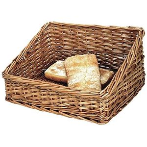 Brood Display Mand 170X360X300mm Natuurlijke Rieten Opslag Hamper Trays