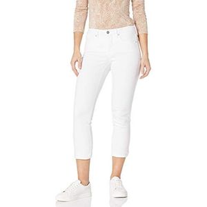 NYDJ Sheri Slim Ankle Jeans voor dames in petite, optisch wit, 4, Optisch Wit, 30