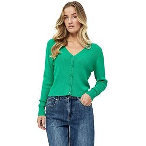 Desires Dames Geisha Rib Green UK | Herfstvest | Maat XXL, 6172 Gewoon Groen, XS