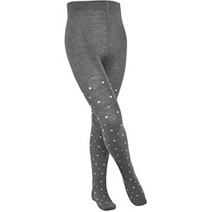 FALKE Uniseks-kind Panty Multidot K TI Katoen Dun gedessineerd 1 Stuk, Grijs (Light Grey 3400) nieuw - milieuvriendelijk, 152-164