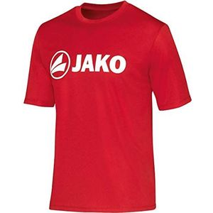 JAKO - Functionele Shirtpromo, Uniseks-Volwassene, Sportrood, 3XL