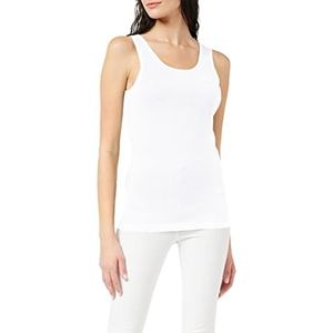Pieces Pcsirene Tanktop Noos Vest voor dames, Wit (helder wit), XS