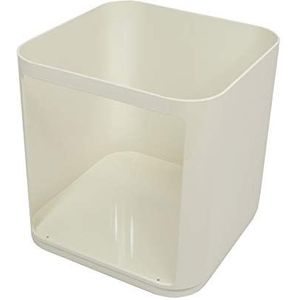 Kartell 497903 bouwboxelement Componibili zonder deur hoekig ondoorzichtig 38 x 38,5 x 38 cm ABS, wit