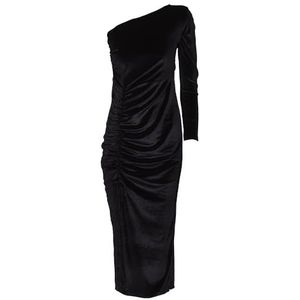 SOHUMAN midnet jurk, Zwart, one size