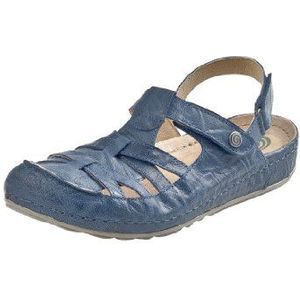 Dr. Brinkmann Dames 710640 Slingback sandalen, Blauwe Jeans 5, 41 EU