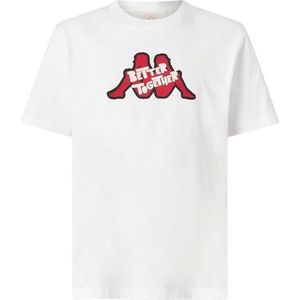 Kappa - Authentic Arklow - Lage Sneakers - Grijs Lichtblauw Wit