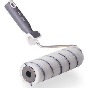 Boldrini Professionele verfroller compleet met handvat 20 cm - muren en plafonds in binnenruimtes Made in Italy