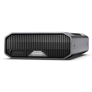 SanDisk Professional G-DRIVE PROJECT 12 TB (Harde Schijf Met Hoge Capaciteit, Thunderbolt 3, USB (10 Gbps), 7200 TPM Ultrastar Harde Schijf, Tot 250 MB/s) 5 Jaar Garantie