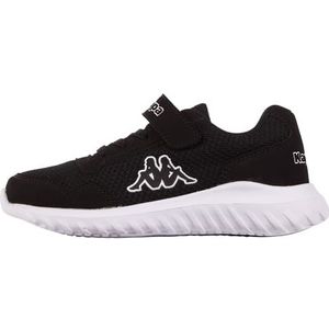 Kappa Unisex Kids Stylecode: Naveen K Kids sneakers, zwart wit, 30 EU