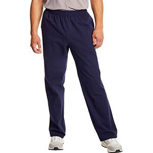Hanes Mens Essentials Men’s Sweatpants, Cotton Jersey With Pockets, 33” Athletic-sweatpants, Navy, XX-Large US