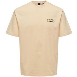 ONLY & SONS Onskeith RLX SS Tee, Creampuff, S
