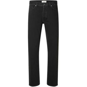 SELECTED FEMME Slh190-Reg Tapered Ben Kori Jeans Noos, zwart denim, 38W / 32L