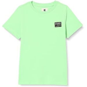 Garcia Kids Jongens T-shirt met korte mouwen, Green Lizzard, 134 cm