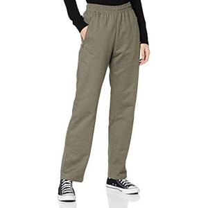 Trigema Vrijetijdsbroek voor dames van sweatkwaliteit, beige (taupe-me), 30W