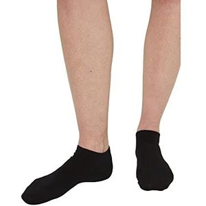 ESPRIT Dames Korte Sokken Uni 2-Pack W SN Katoen Kort Eenkleurig Multipack 2 Paar, Zwart (Black 3000), 39-42