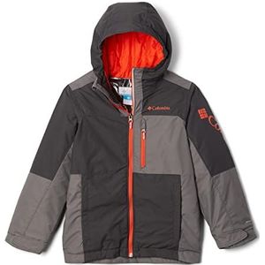 Columbia Timberturner Ii-jas voor jongens, Haai/Stad Grijs, XL