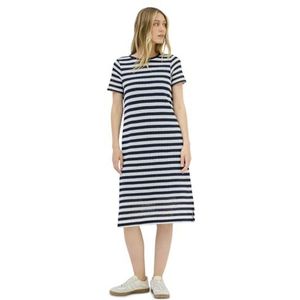 Cecil - Ajour-Jurk - Urban Navy Blue - Dames